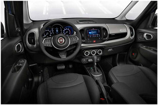Стандартные функции и опции Fiat 500L