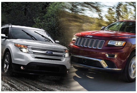 Jeep Grand Cherokee против 2014 Ford Explorer: что лучше
