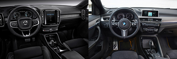 Сравнить 2019 Volvo XC40 и 2018 BMW X2: что лучше?