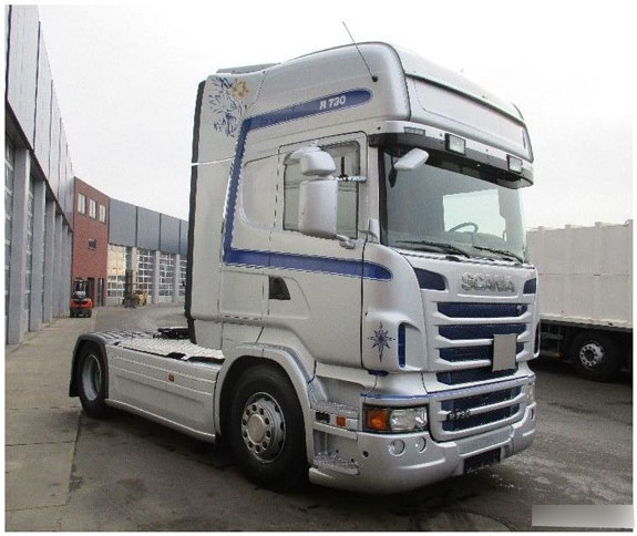 грузовик тягач скания р730 евро5 в европе